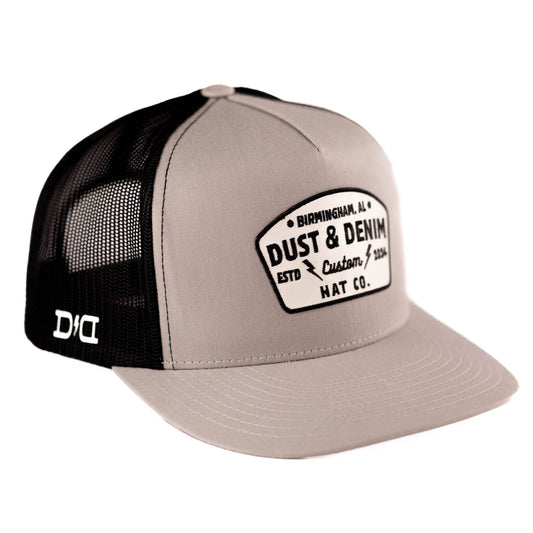 "D+D Patch" on Silver/Black