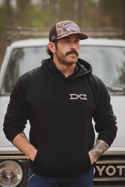 D+D Hoodie Black