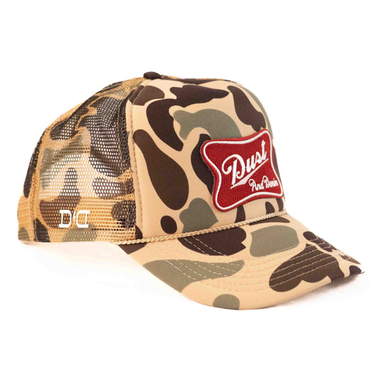 "D+D High Life" Logo on Brown Duck Camo